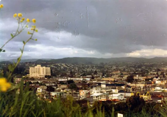 Satellite View of Castro Valley, CA